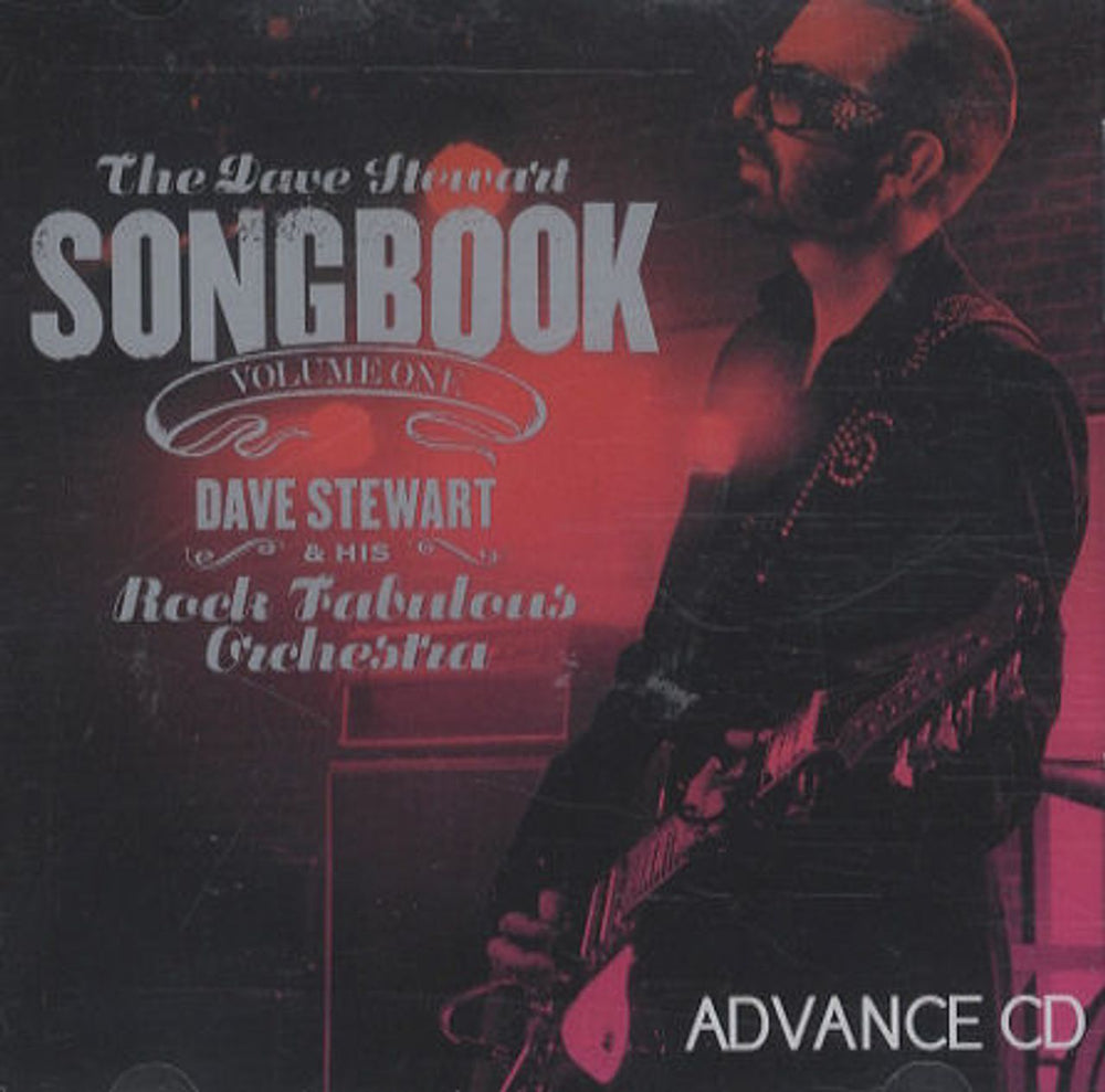 David A. Stewart The Dave Stewart Song Book US Promo 2 CD album set (Double CD) PRO-512190