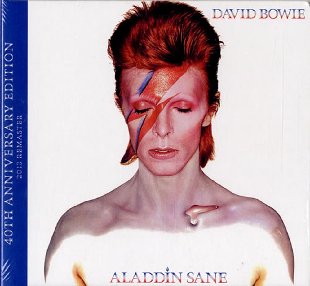 David Bowie Aladdin Sane - 40th Anniversary Edition - Sealed UK CD album (CDLP) DBAS40