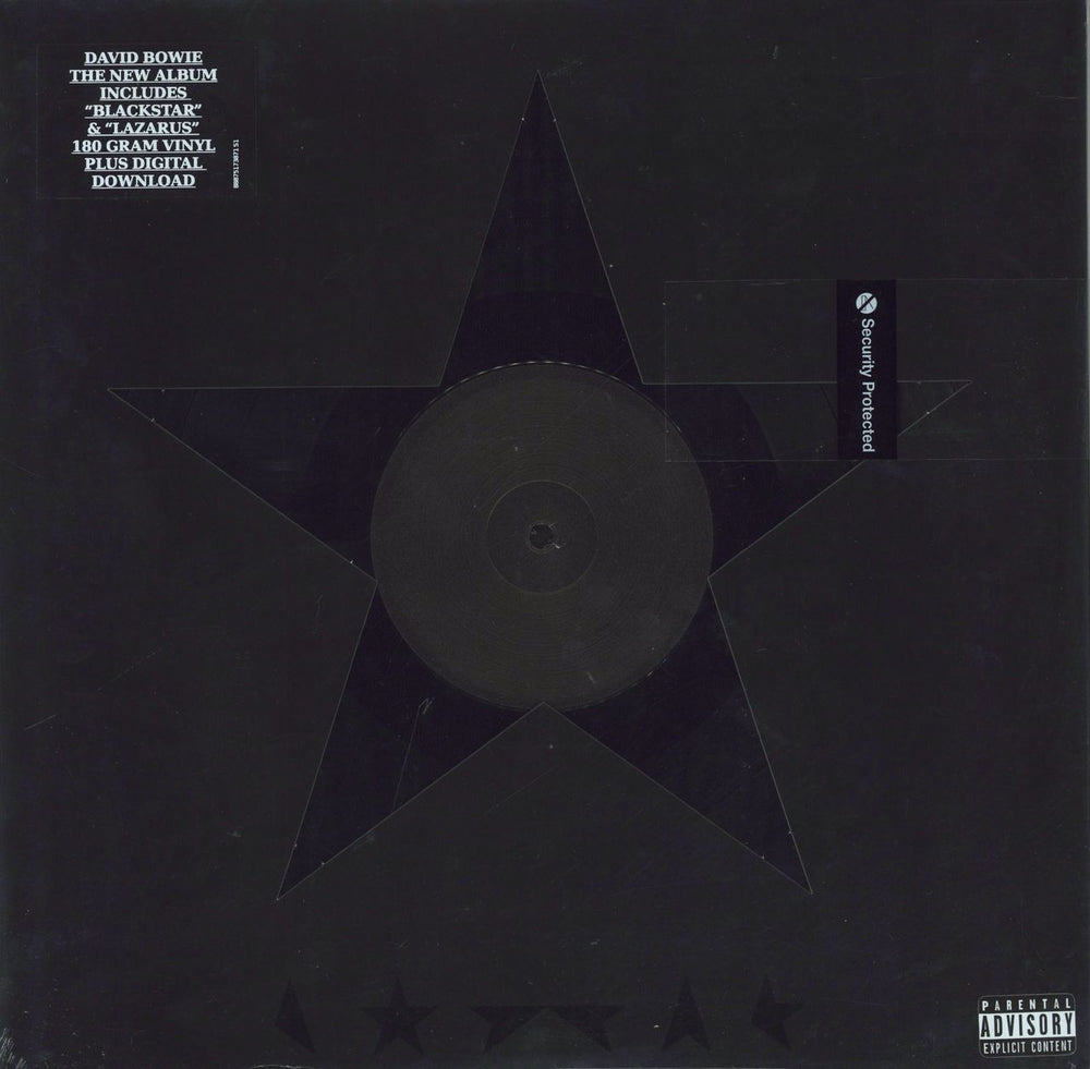 David Bowie Blackstar - 2nd - Sealed UK vinyl LP album (LP record) 88875173871