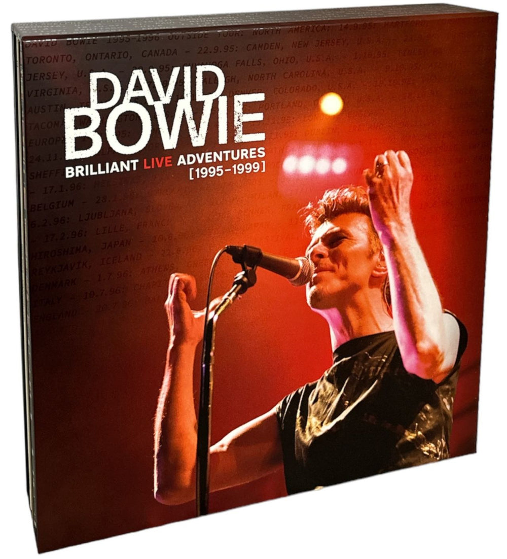 David Bowie Brilliant Live Adventures [1995-1999] - Complete Set + Box UK Vinyl Box Set DBBLALP9599