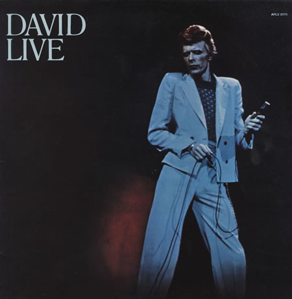 David Bowie David Live - matt p/s UK 2-LP vinyl record set (Double LP Album) APL2-0771