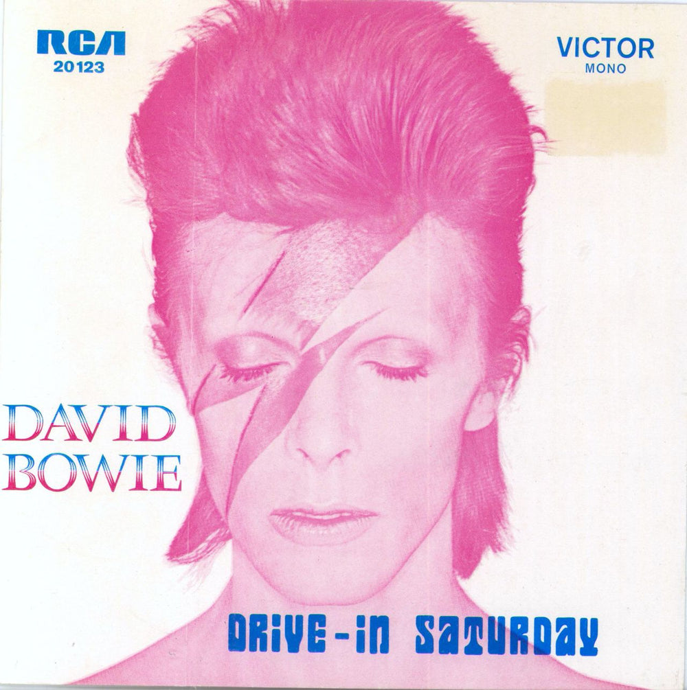 David Bowie Drive-in Saturday - Post 1977 'SPA' issue Portugese 7" vinyl single (7 inch record / 45) 20123