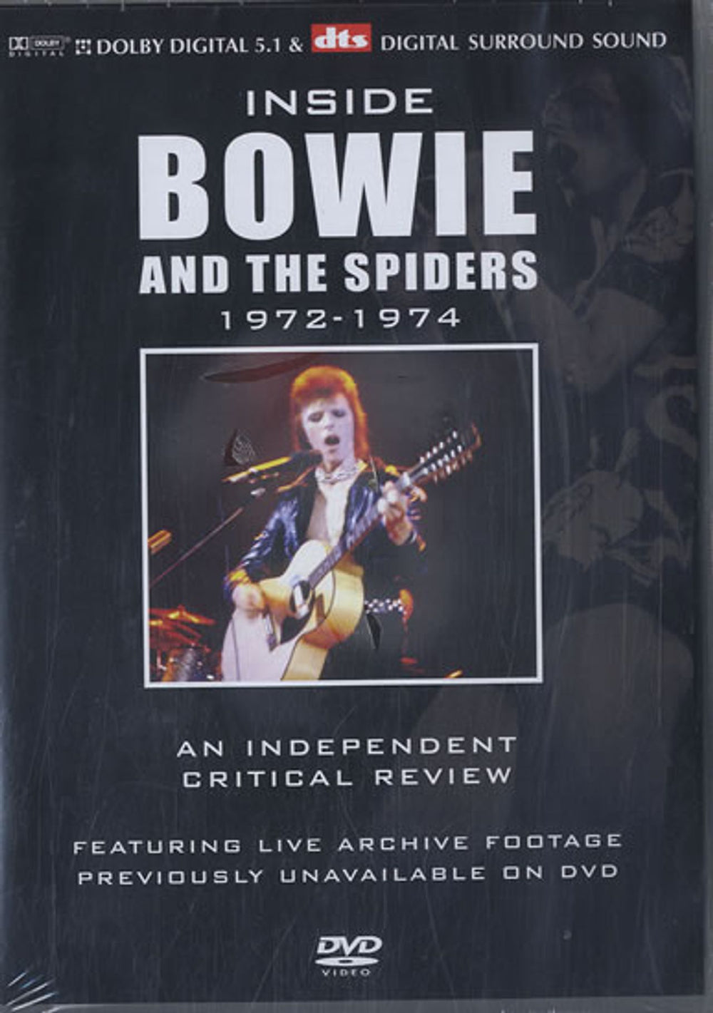 David Bowie Inside Bowie And The Spiders 1972-1974 - Sealed UK DVD CRP1720