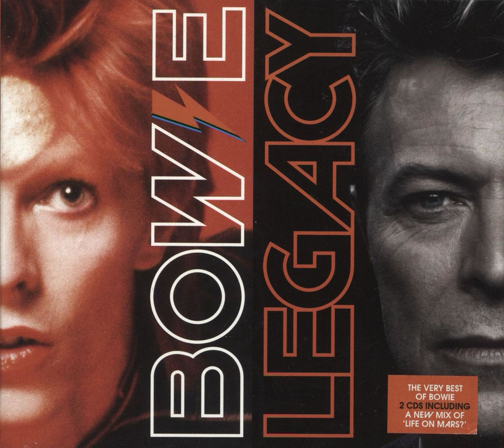 David Bowie Legacy UK 2 CD album set (Double CD) 0190295919870
