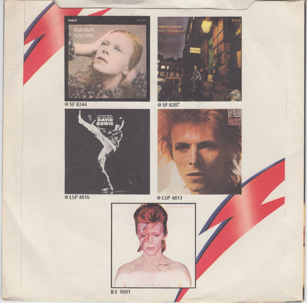 David Bowie Life On Mars? - P/S - 4pr UK 7" vinyl single (7 inch record / 45) BOW07LI80172