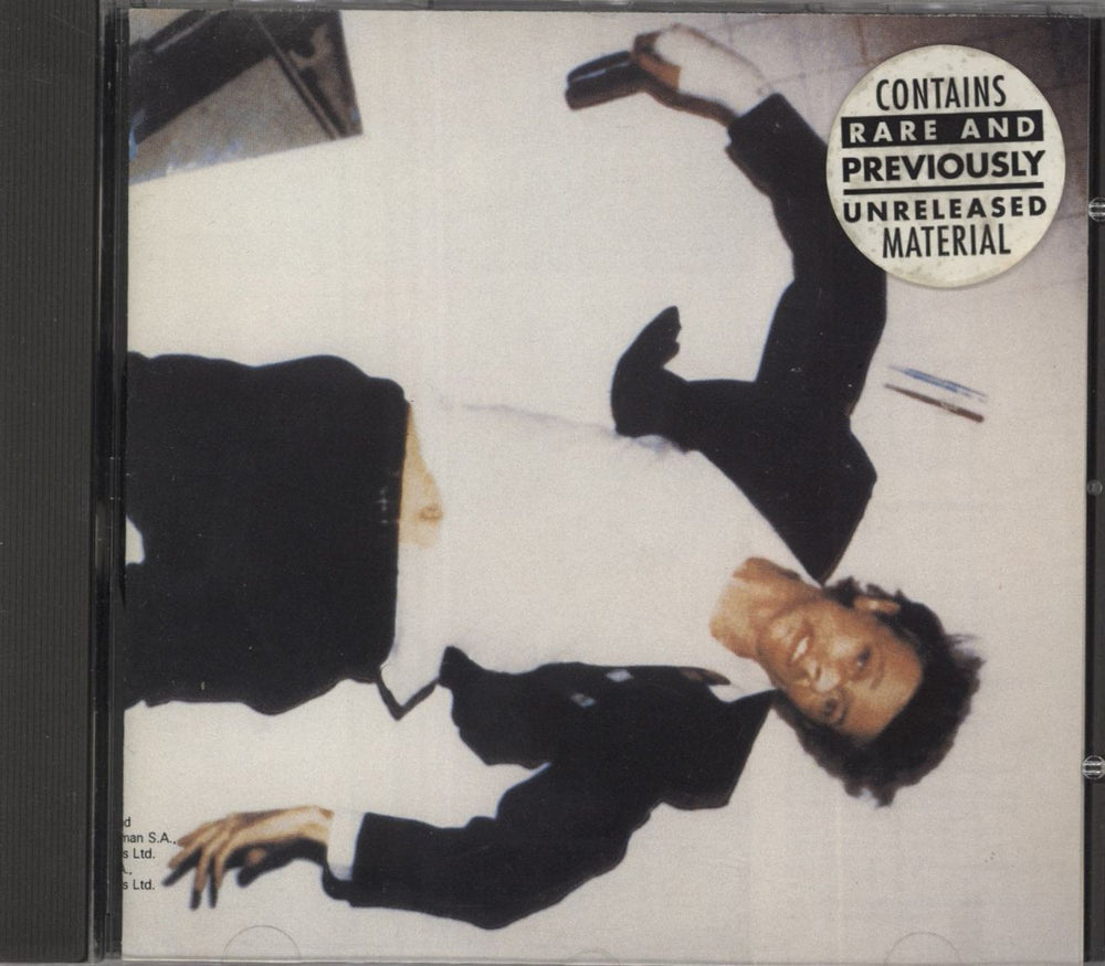 David Bowie Lodger - Hypesticker UK CD album (CDLP) CDEMD1026