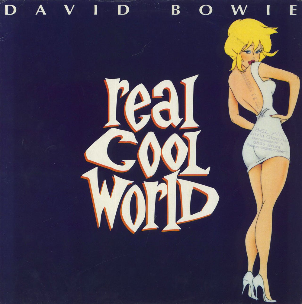 David Bowie Real Cool World German Promo 12" vinyl single (12 inch record / Maxi-single) 9362-40575-0