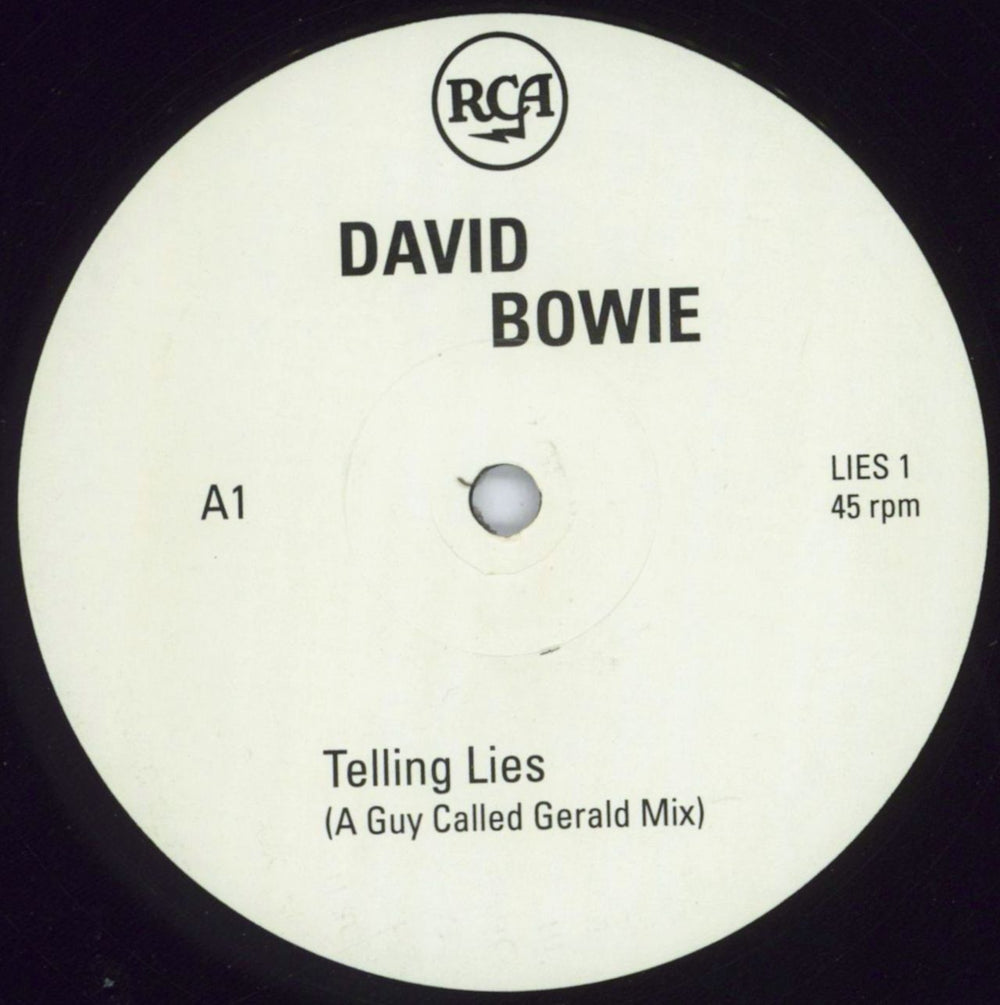 David Bowie Telling Lies - Double Pack UK Promo 12" vinyl single (12 inch record / Maxi-single) LIES1