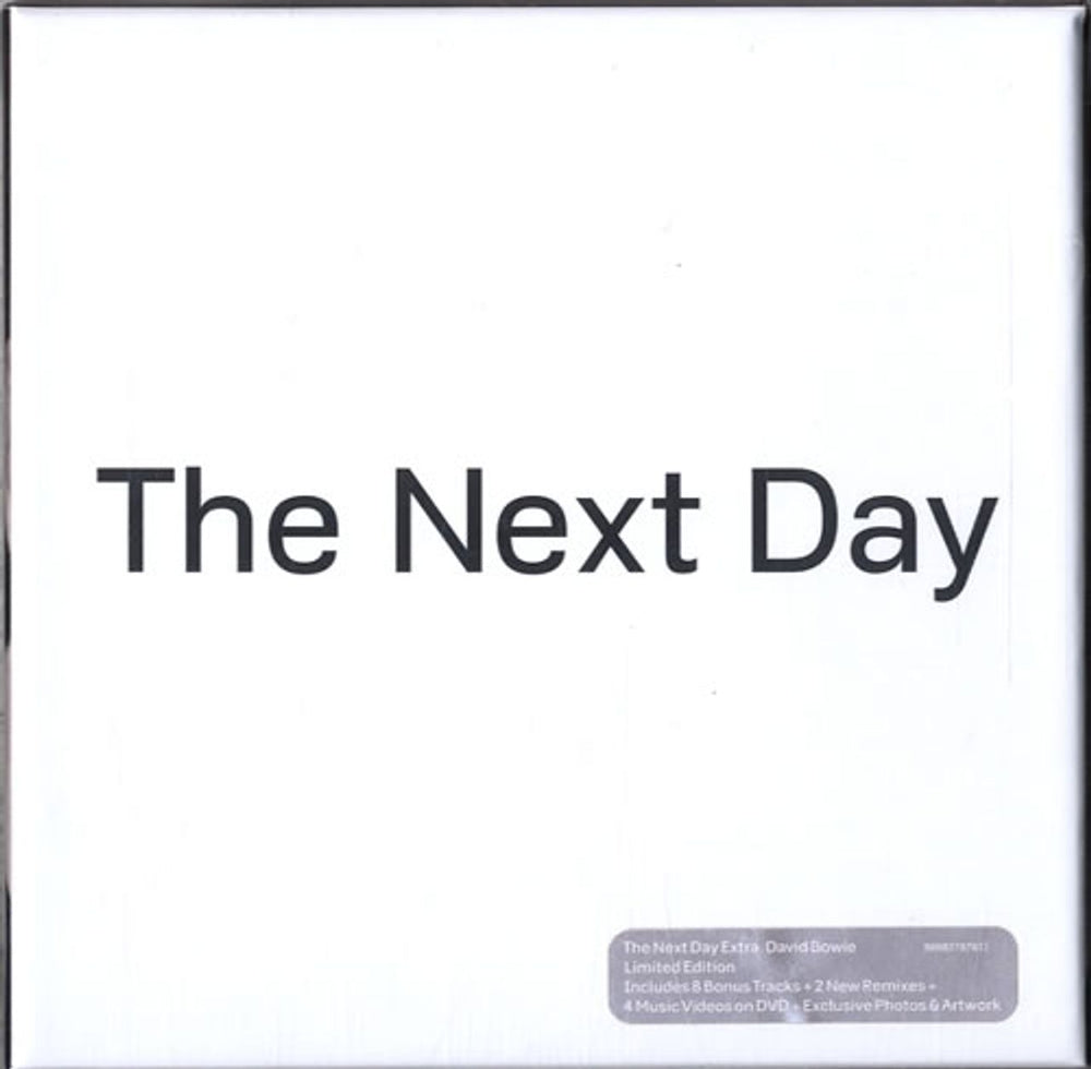 David Bowie The Next Day Extra: Sealed Collector's Edition UK 3-disc CD/DVD Set 88883787812