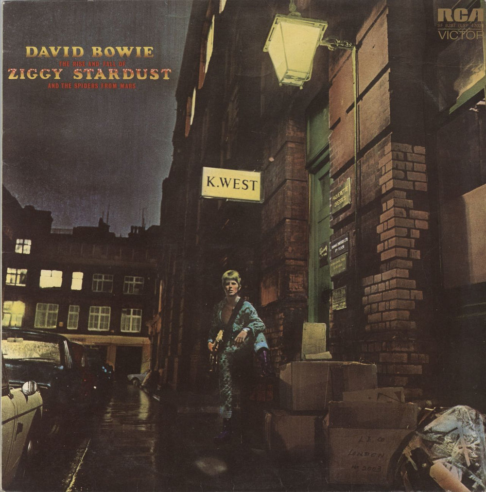 David Bowie The Rise And Fall Of Ziggy Stardust And The Spiders From Mar US vinyl LP album (LP record) SF-8287