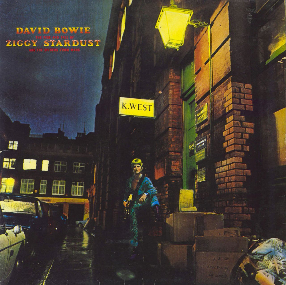 David Bowie The Rise And Fall Of Ziggy Stardust & The Spiders From Mars - EX UK vinyl LP album (LP record) EMC3577