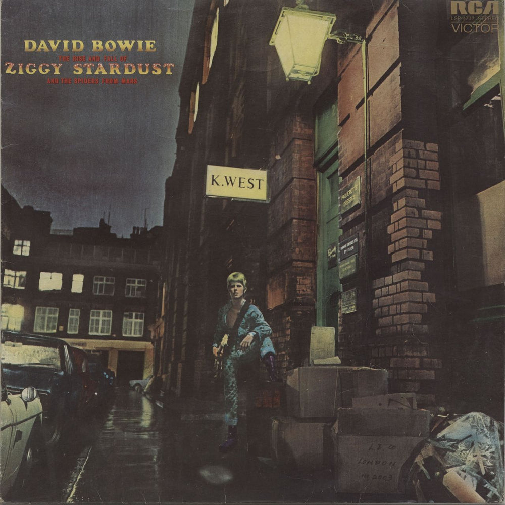 David Bowie The Rise & Fall Of Ziggy Stardust - VG/EX Australian vinyl LP album (LP record) LSP-4702