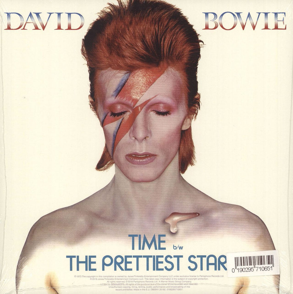 David Bowie Time - Silver Vinyl - Sealed US 7" vinyl single (7 inch record / 45) BOW07TI710531