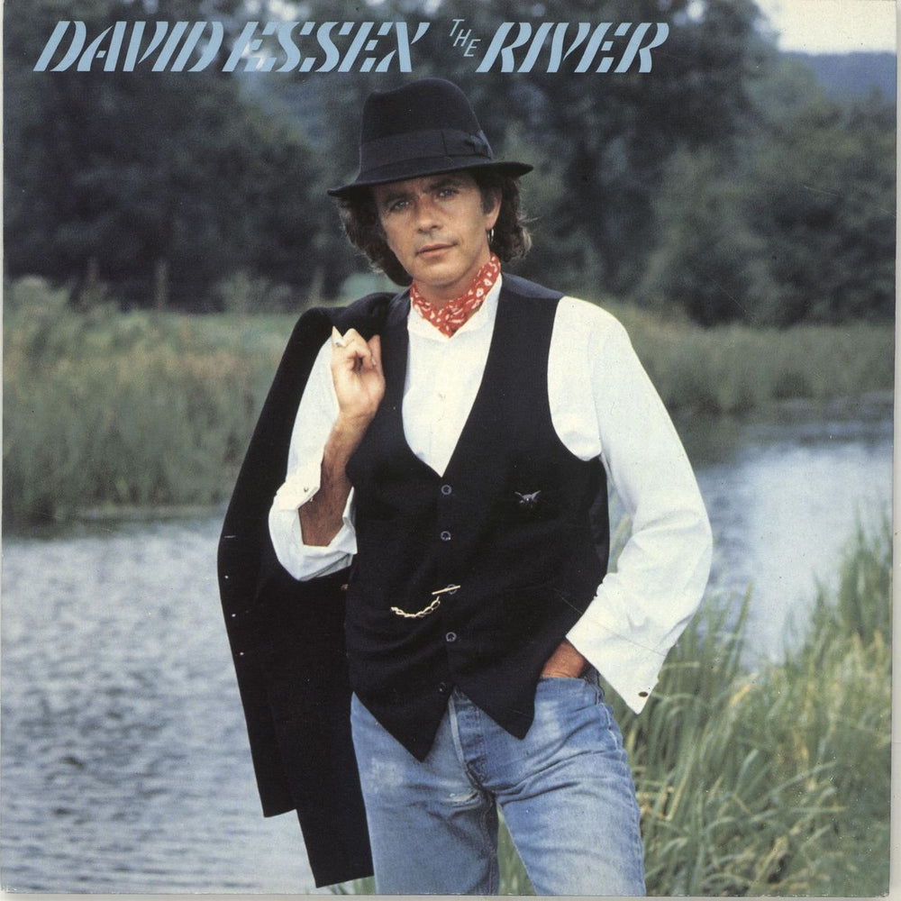 David Essex The River UK 7" vinyl single (7 inch record / 45) LAMP4