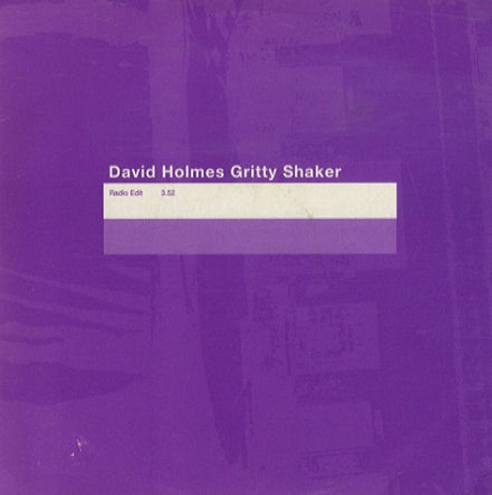 David Holmes Gritty Shaker UK Promo CD single (CD5 / 5") GOBCDPRO2