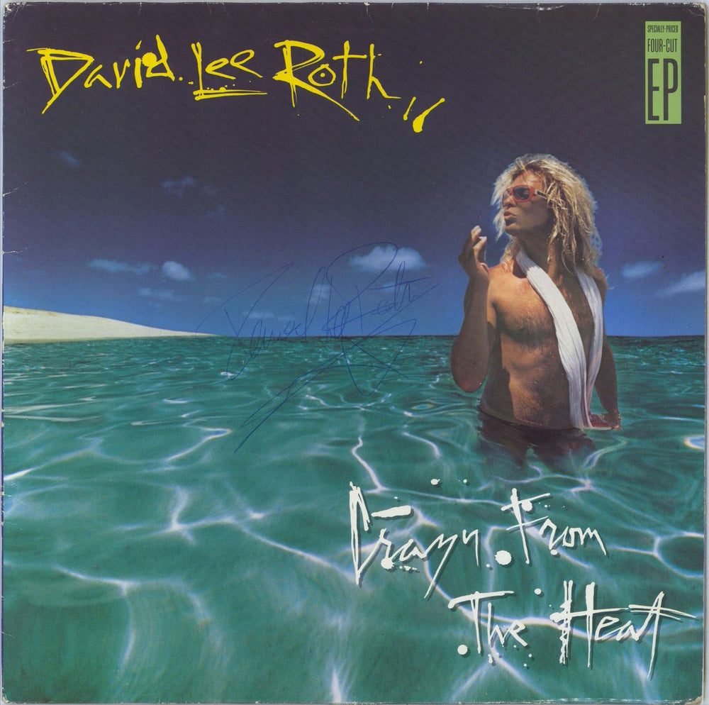 David Lee Roth Crazy From The Heat German 12" vinyl single (12 inch record / Maxi-single) 925222-1