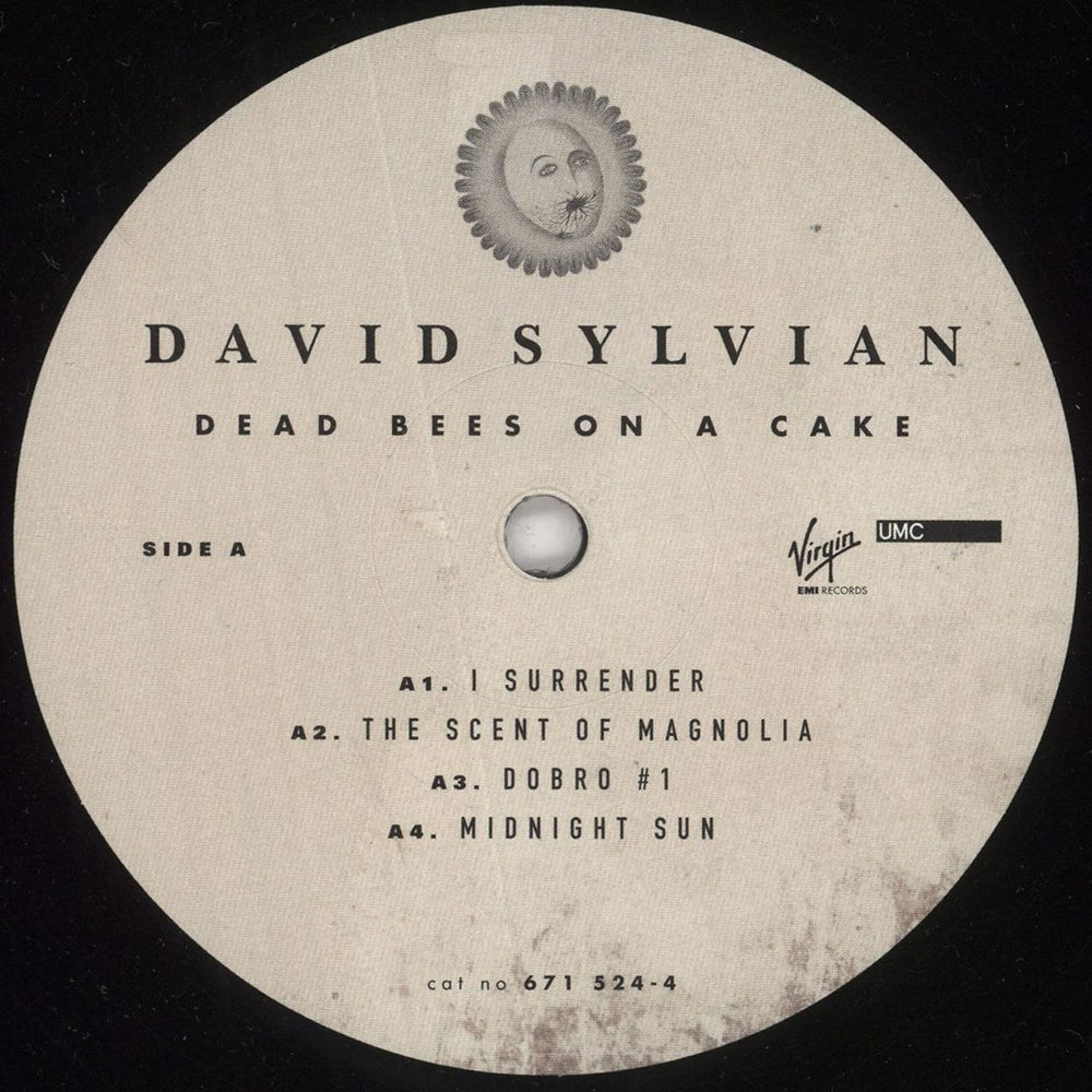 David Sylvian Dead Bees On A Cake - Misprinted Sleeve UK 2-LP vinyl record set (Double LP Album) SYL2LDE741945