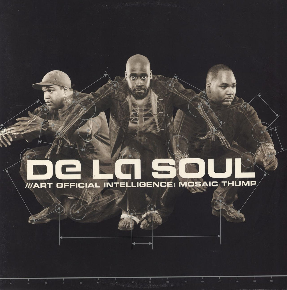 De La Soul Art Official Intelligence: Mosaic Thump - VG US 2-LP vinyl record set (Double LP Album) TB1361