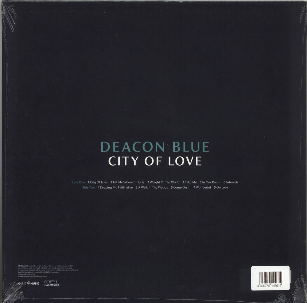 Deacon Blue City Of Love - Sealed UK vinyl LP album (LP record) 4029759145615