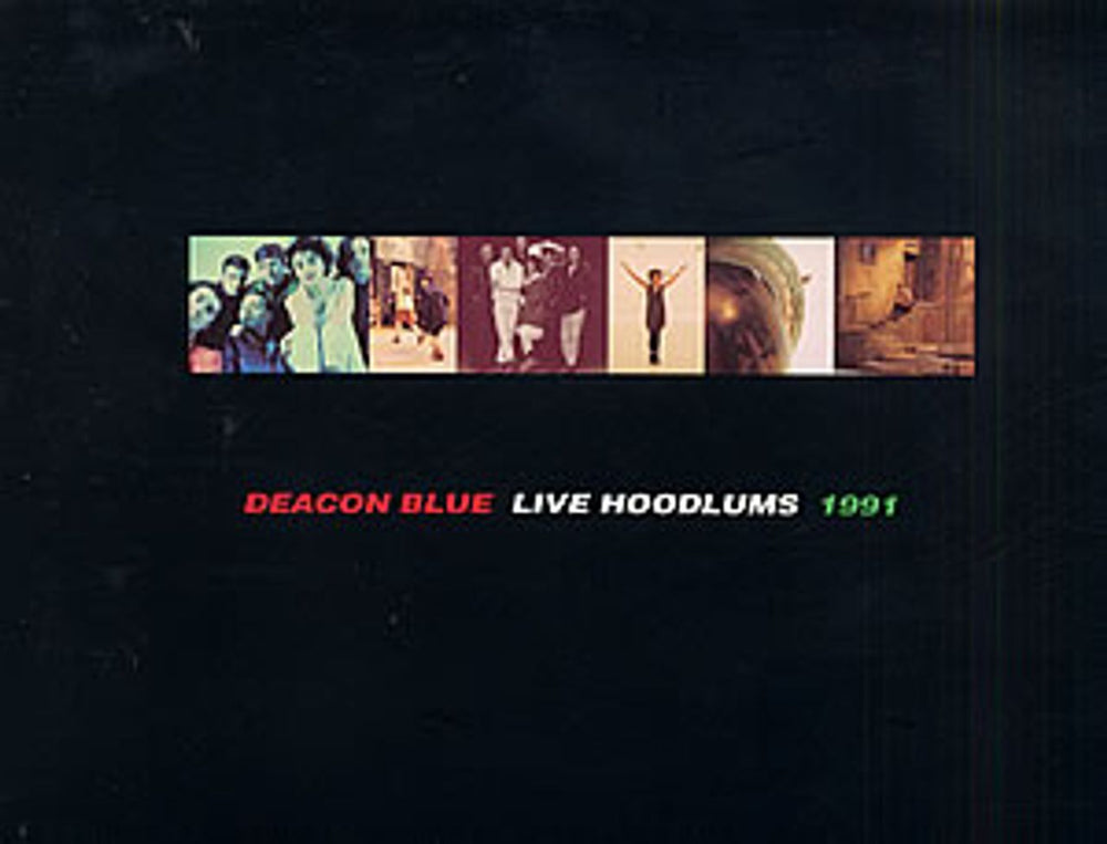 Deacon Blue Live Hoodlums 1991 UK tour programme TOUR PROGRAM