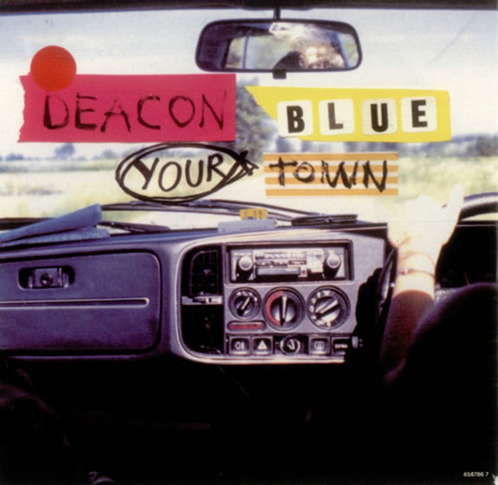 Deacon Blue Your Town UK 7" vinyl single (7 inch record / 45) 6587867