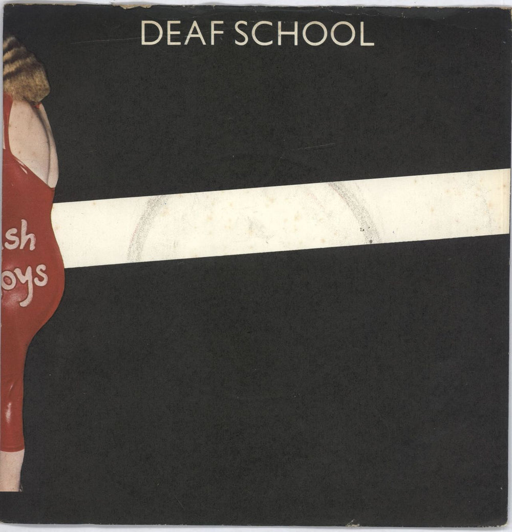 Deaf School Thunder & Lightning - Red Vinyl UK 7" vinyl single (7 inch record / 45) K17100