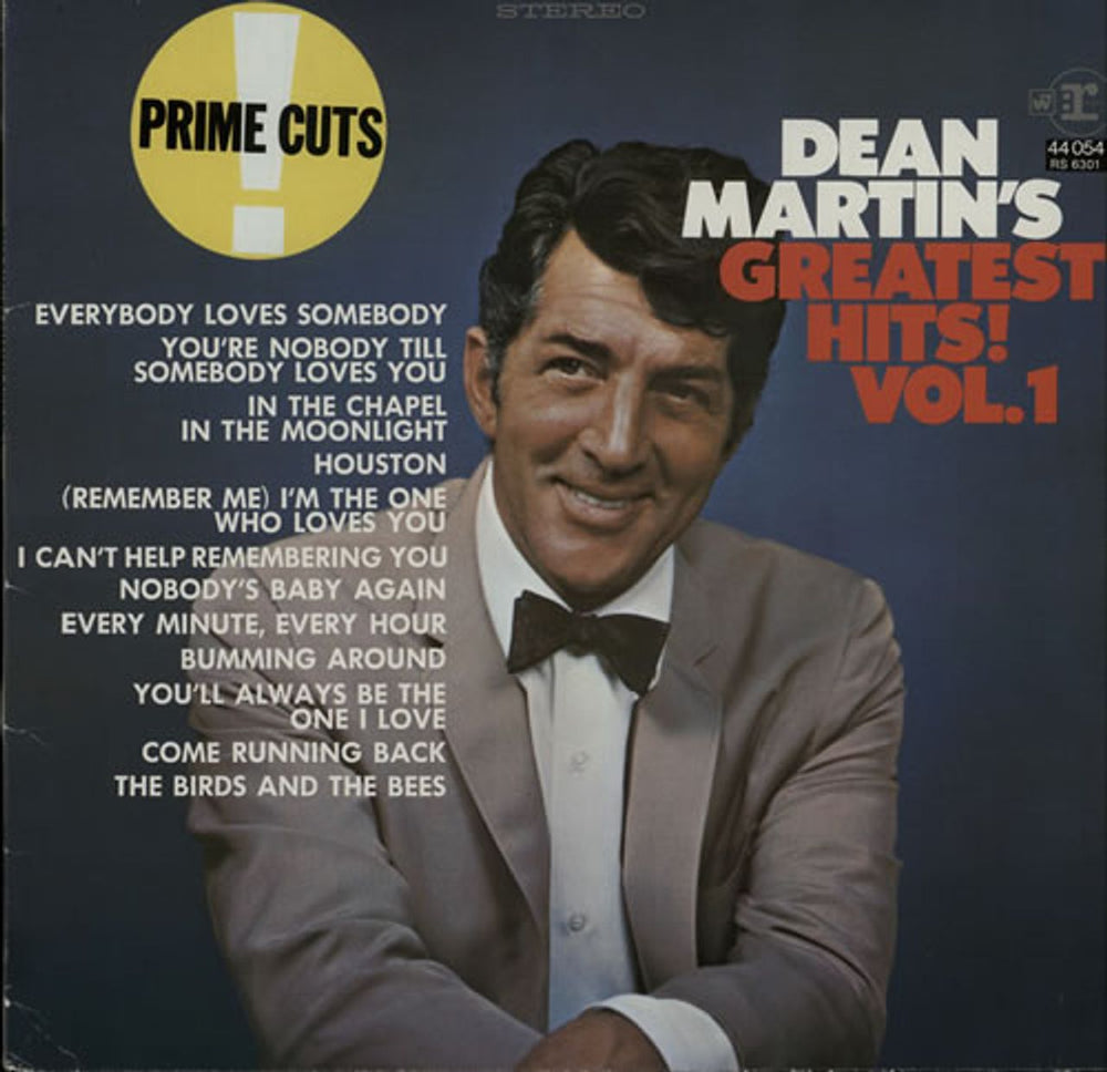 Dean Martin Greatest Hits Vol. 1 German vinyl LP album (LP record) 44054