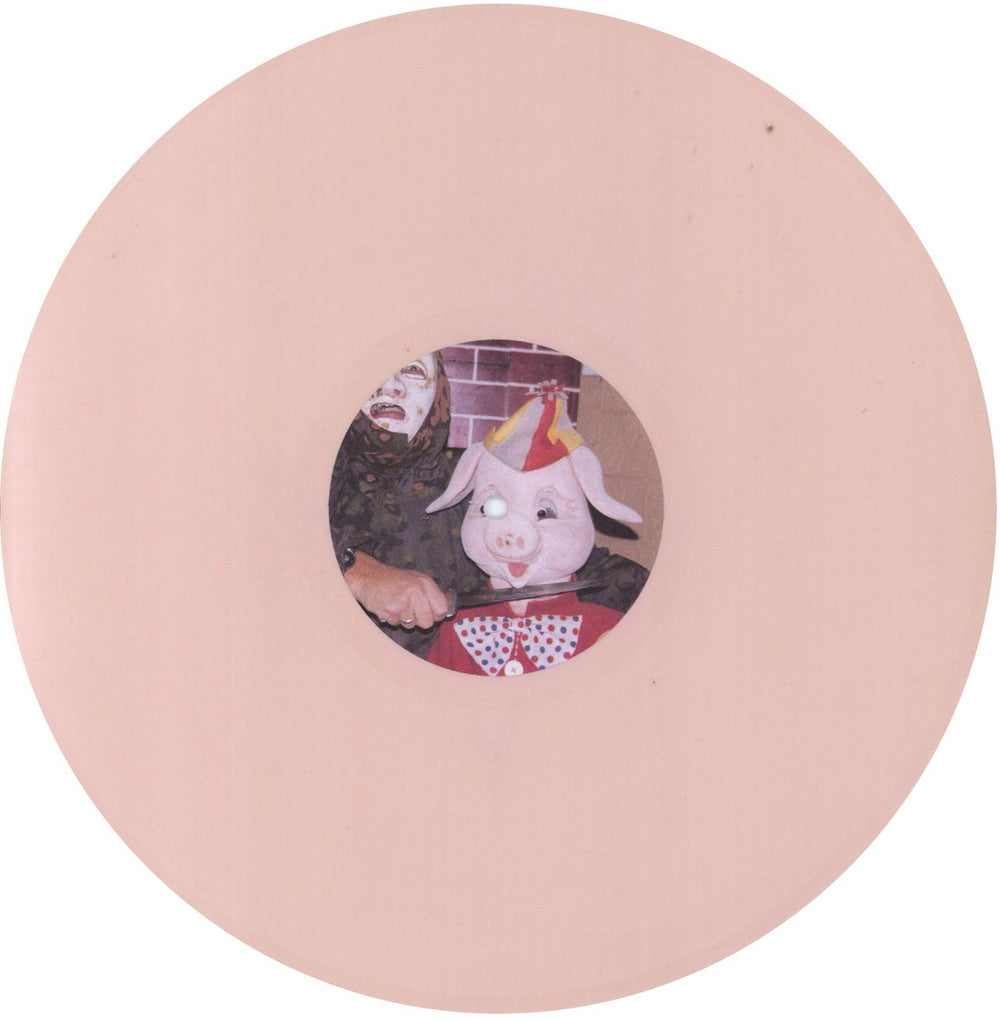 Death In June All Pigs Must Die - Pink Vinyl UK vinyl LP album (LP record) DIJLPAL793844