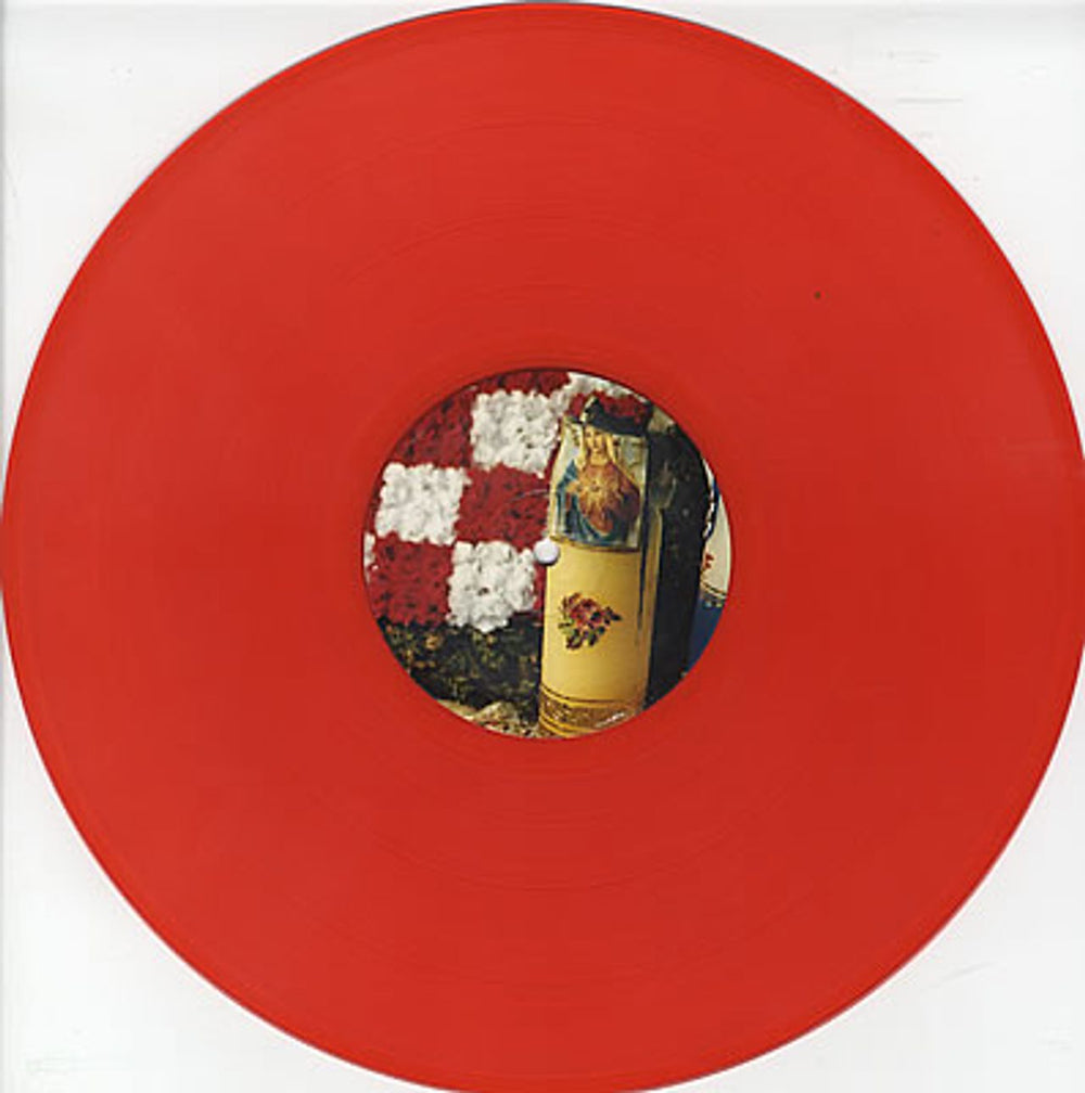 Death In June Presents: KAPO! - Red Vinyl UK vinyl LP album (LP record) DIJLPPR375090