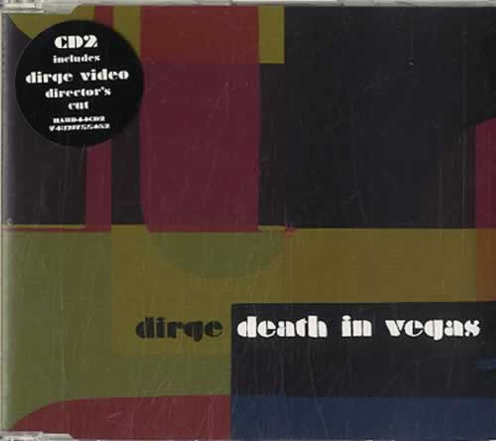 Death In Vegas Dirge UK 2-CD single set (Double CD single) HARD44CD1/2