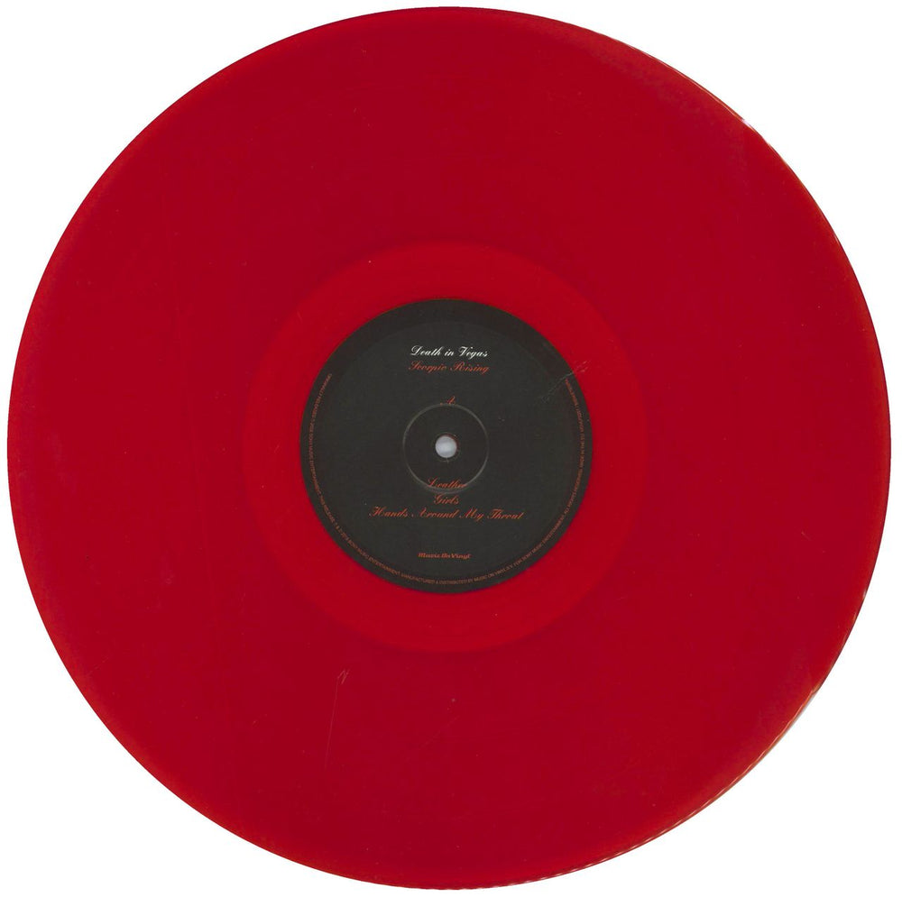 Death In Vegas Scorpio Rising UK 2-LP vinyl record set (Double LP Album) DEA2LSC820004