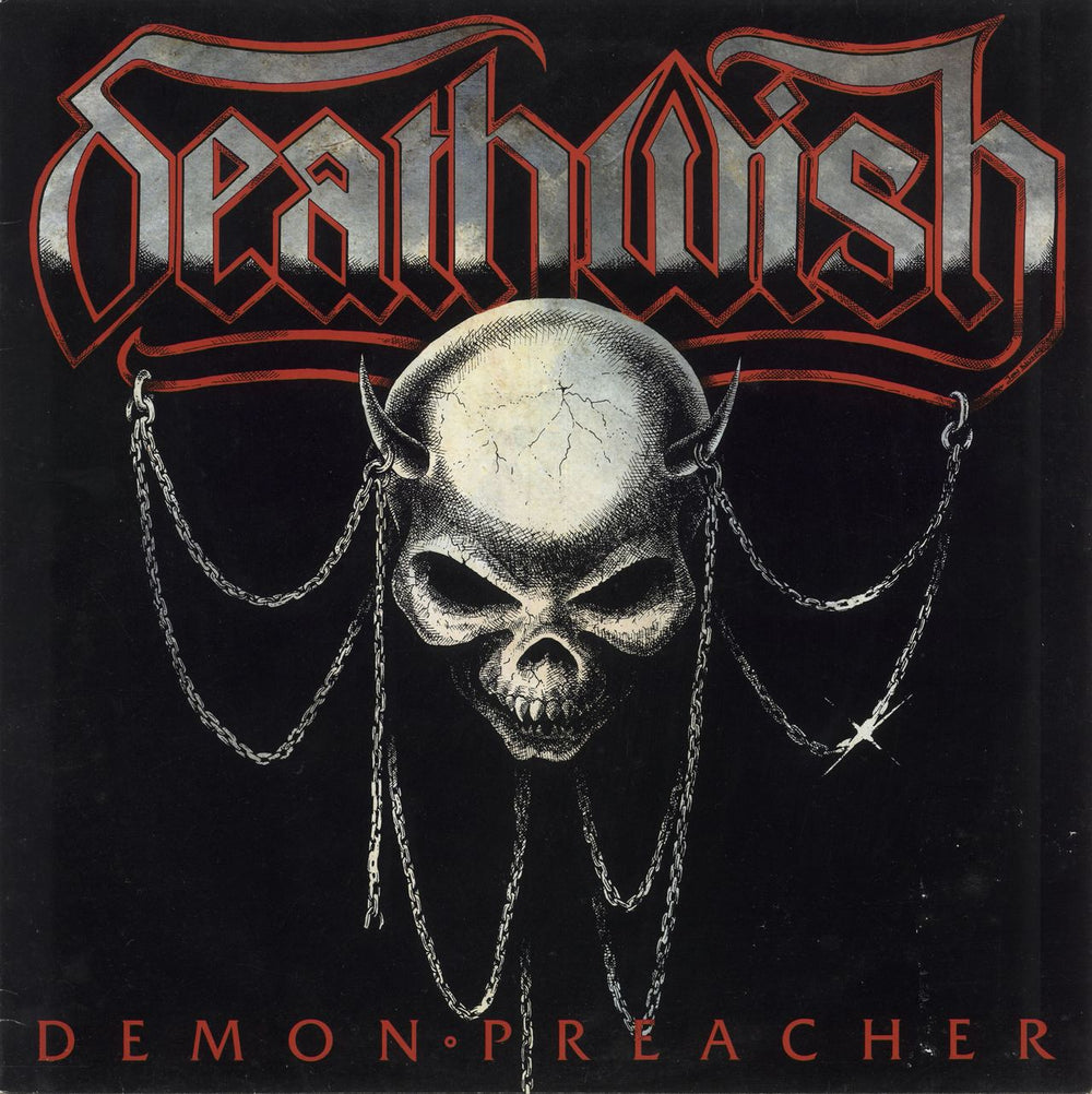 Deathwish Demon Preacher UK vinyl LP album (LP record) GWLP33