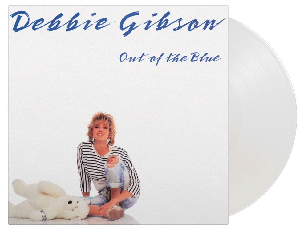 Debbie Gibson Out Of The Blue - White Vinyl 180 Gram UK vinyl LP album (LP record) MOVLP3445