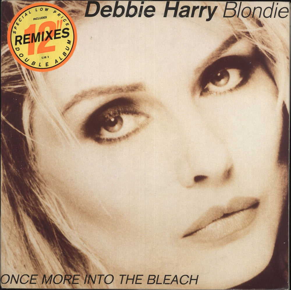 Debbie Harry Once More Into The Bleach - Hype stickered sleeve - EX UK 2-LP vinyl record set (Double LP Album) CJB2