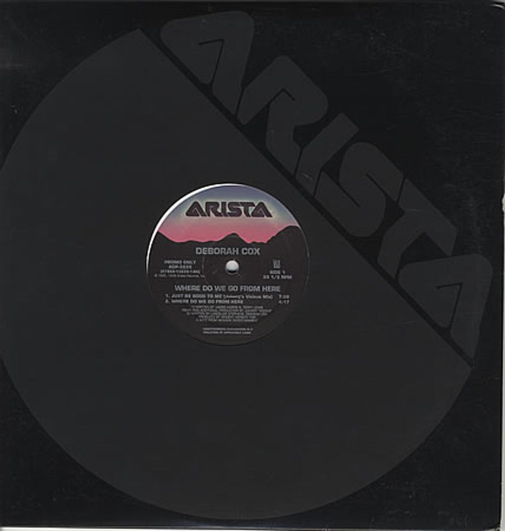 Deborah Cox Where Do We Go From Here UK Promo 12" vinyl single (12 inch record / Maxi-single) ADP-3235