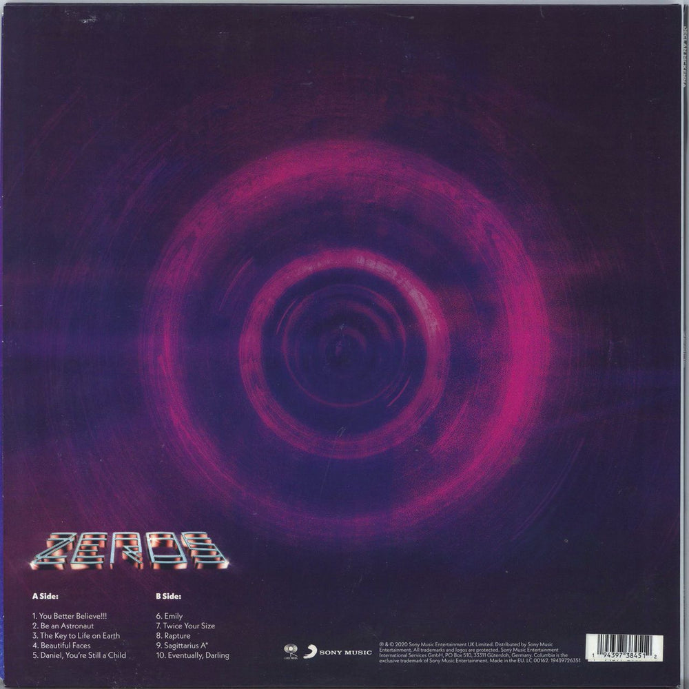 Declan McKenna Zeros - Glow In The Dark Vinyl - EX UK vinyl LP album (LP record) 889854119218