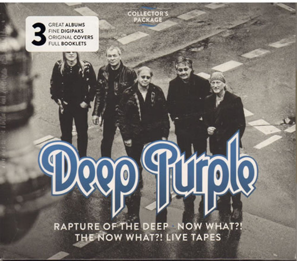 Deep Purple Collector's Pack - Sealed German 3-CD album set (Triple CD) 0210348EMU
