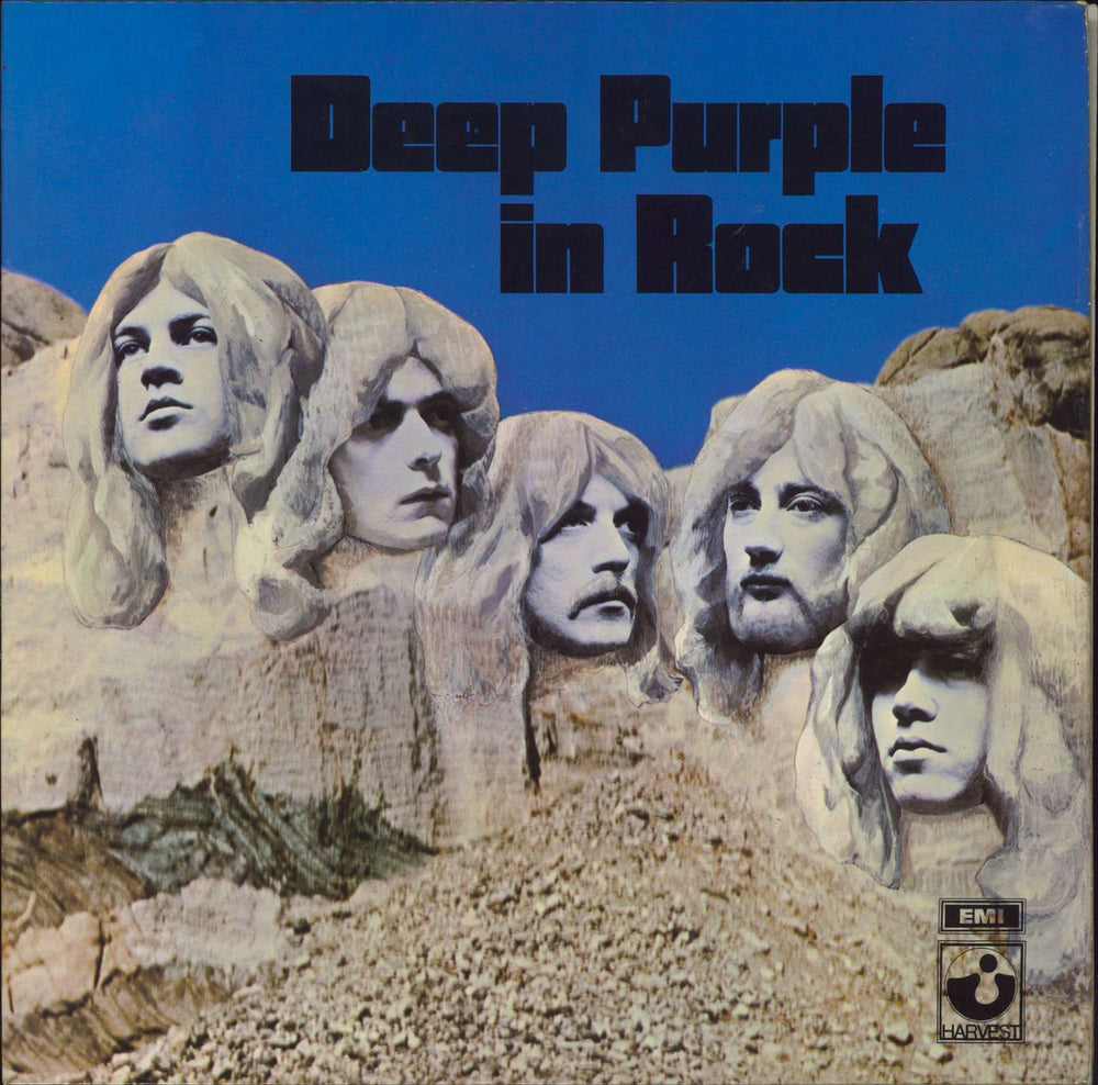 Deep Purple In Rock - 3rd - VG UK vinyl LP album (LP record) SHVL777