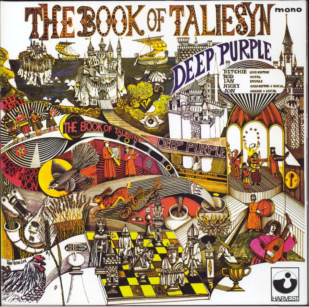 Deep Purple The Book Of Taliesyn - RSD 15 UK vinyl LP album (LP record) HVL751