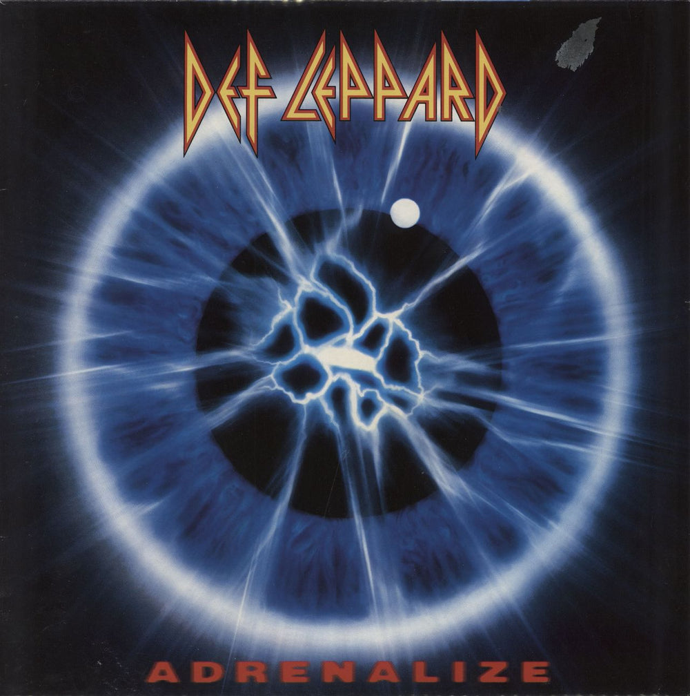 Def Leppard Adrenalize - EX UK vinyl LP album (LP record) 510978-1