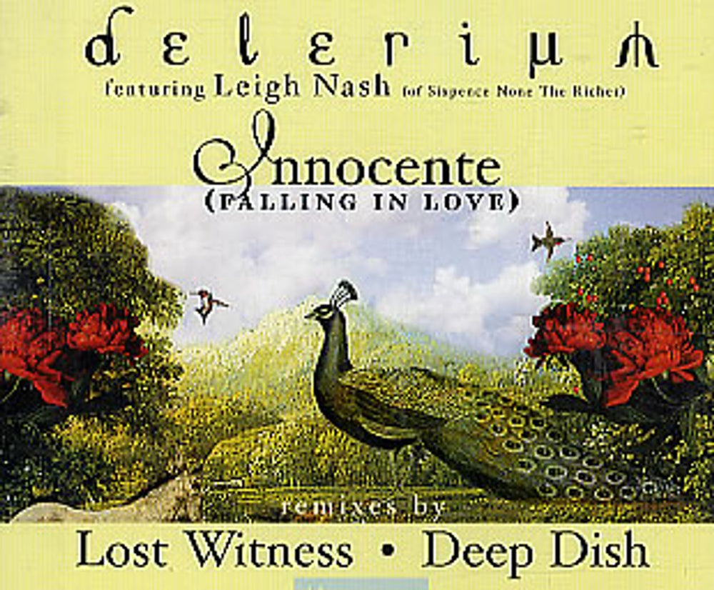 Delerium Innocente (Falling In Love) UK CD single (CD5 / 5") 5037703311725