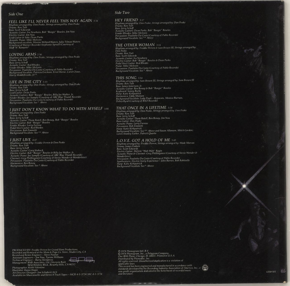 Demis Roussos Demis Roussos US vinyl LP album (LP record)