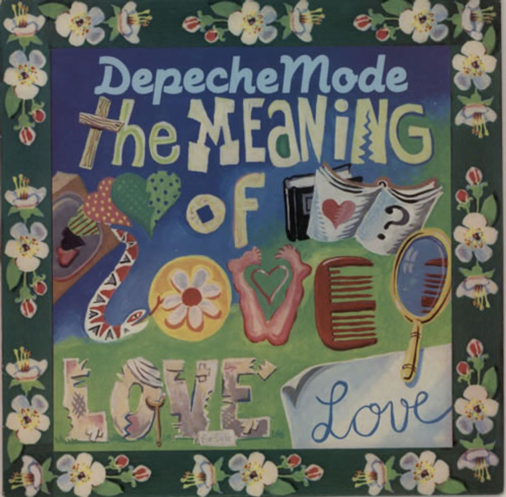 Depeche Mode The Meaning Of Love UK 12" vinyl single (12 inch record / Maxi-single) 12MUTE022