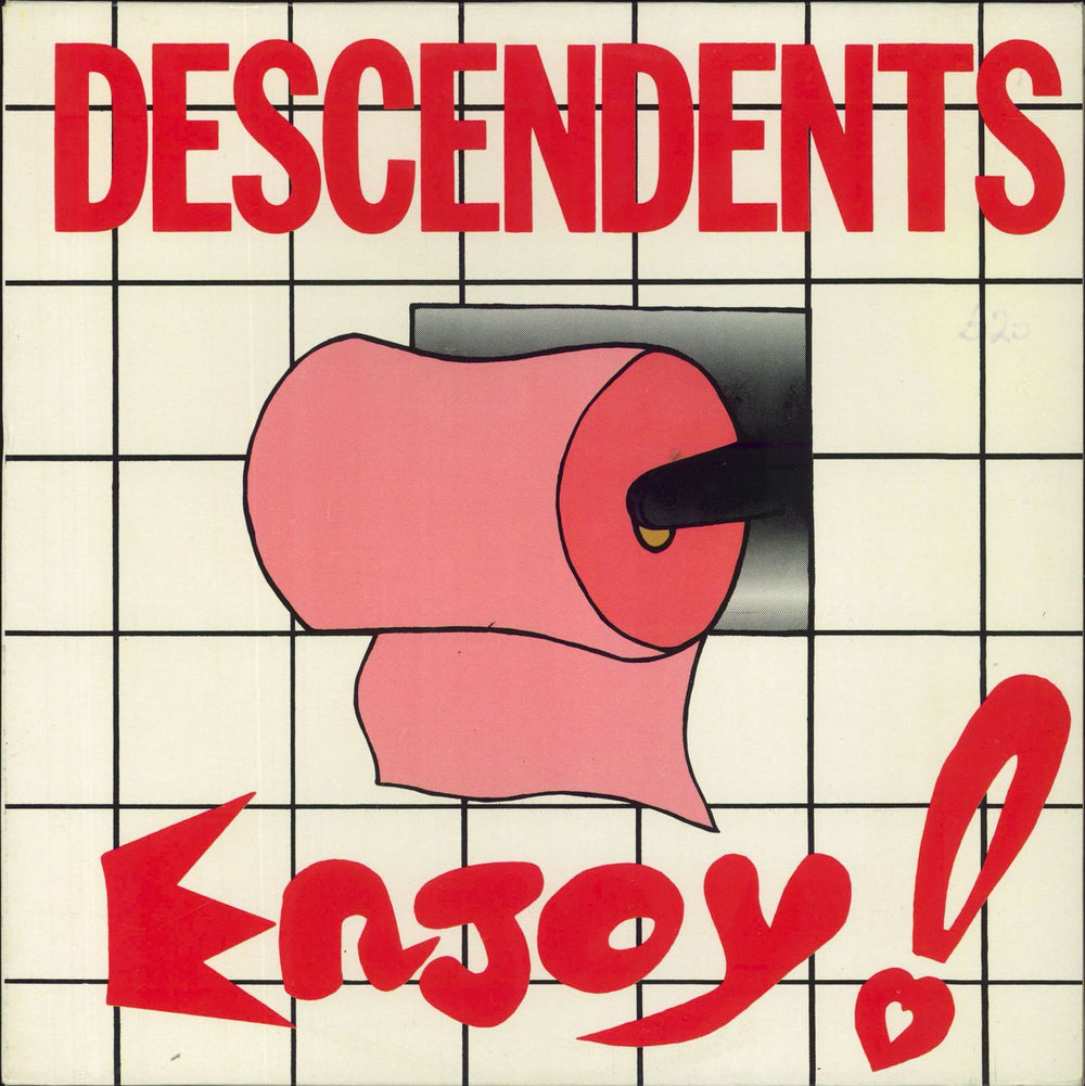 Descendents Enjoy! Dutch vinyl LP album (LP record) 2158-1
