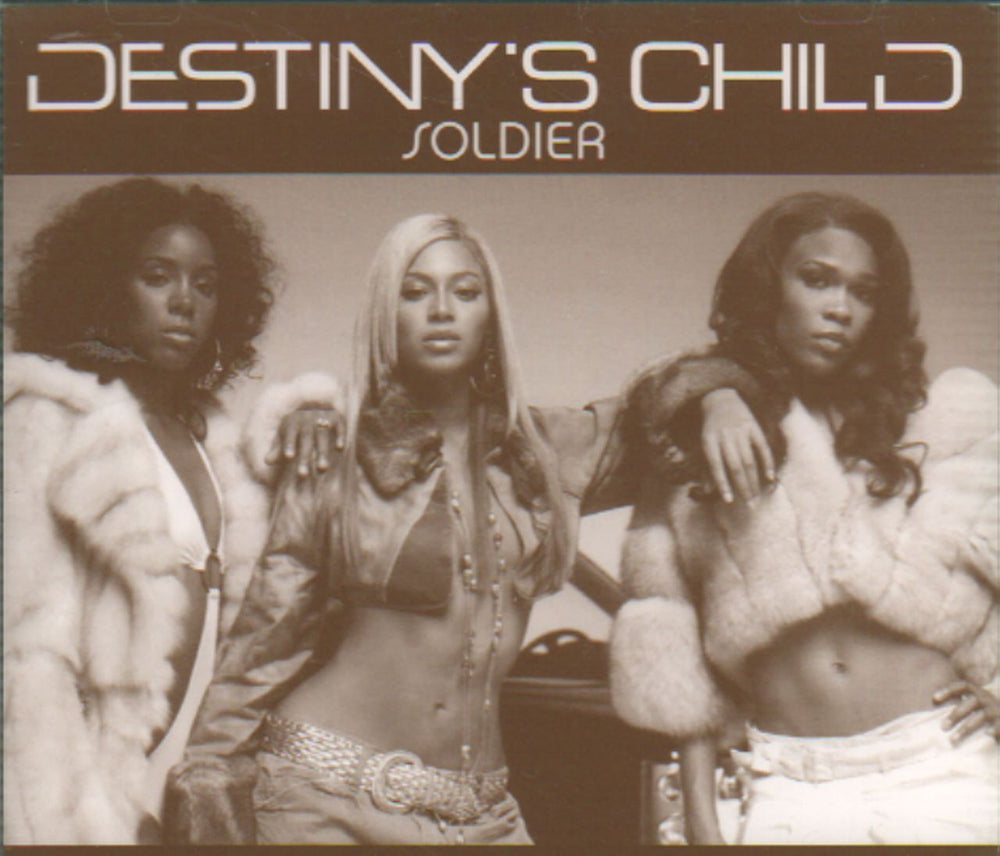 Destiny's Child Soldier Japanese Promo CD single (CD5 / 5") SAMPCS146771