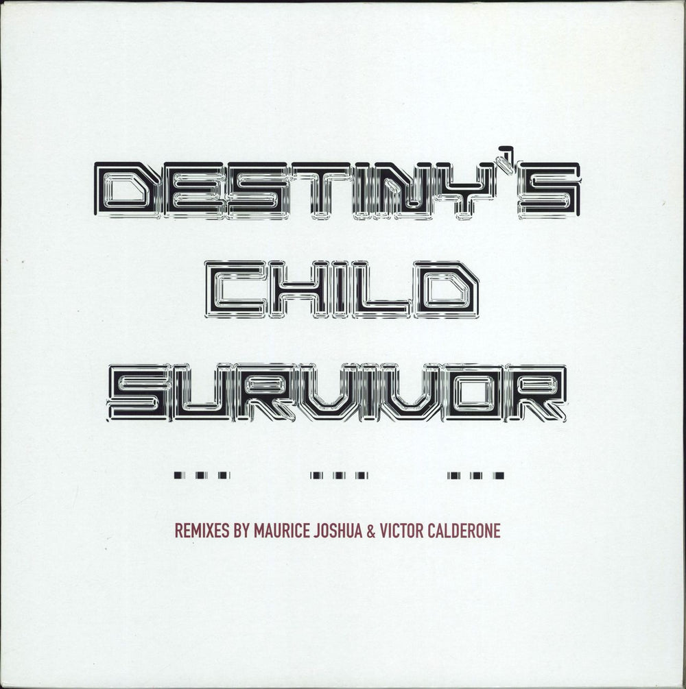 Destiny's Child Survivor - 2 x 12" UK Promo 12" vinyl single (12 inch record / Maxi-single) XPR2726