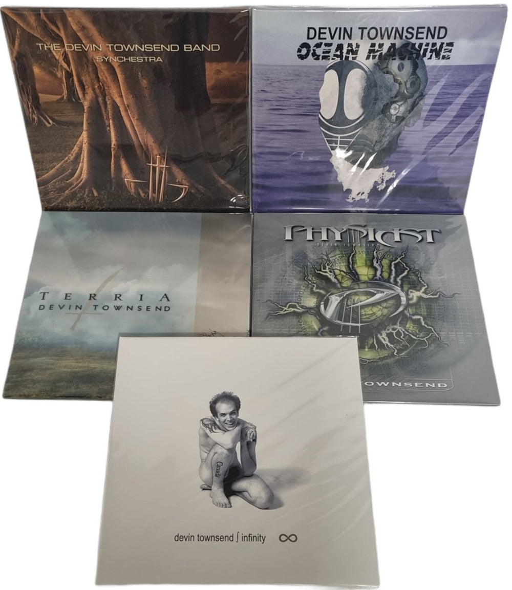 Devin Townsend Eras II - 180 Gram Black Vinyl UK Vinyl Box Set 190758678719