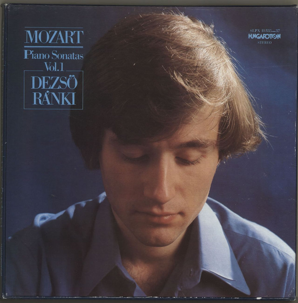 Dezsö Ránki Mozart: Piano Sonatas Vol. 1 Hungarian Vinyl Box Set SLPX11335-37