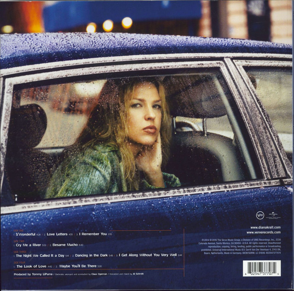 Diana Krall The Look Of Love - 180gm UK 2-LP vinyl record set (Double LP Album) 602547377074