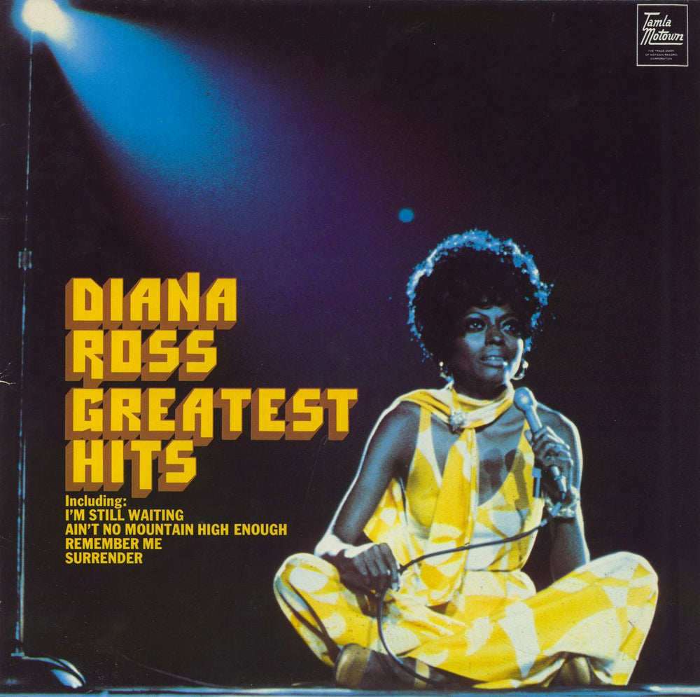 Diana Ross Greatest Hits UK vinyl LP album (LP record) WL72478